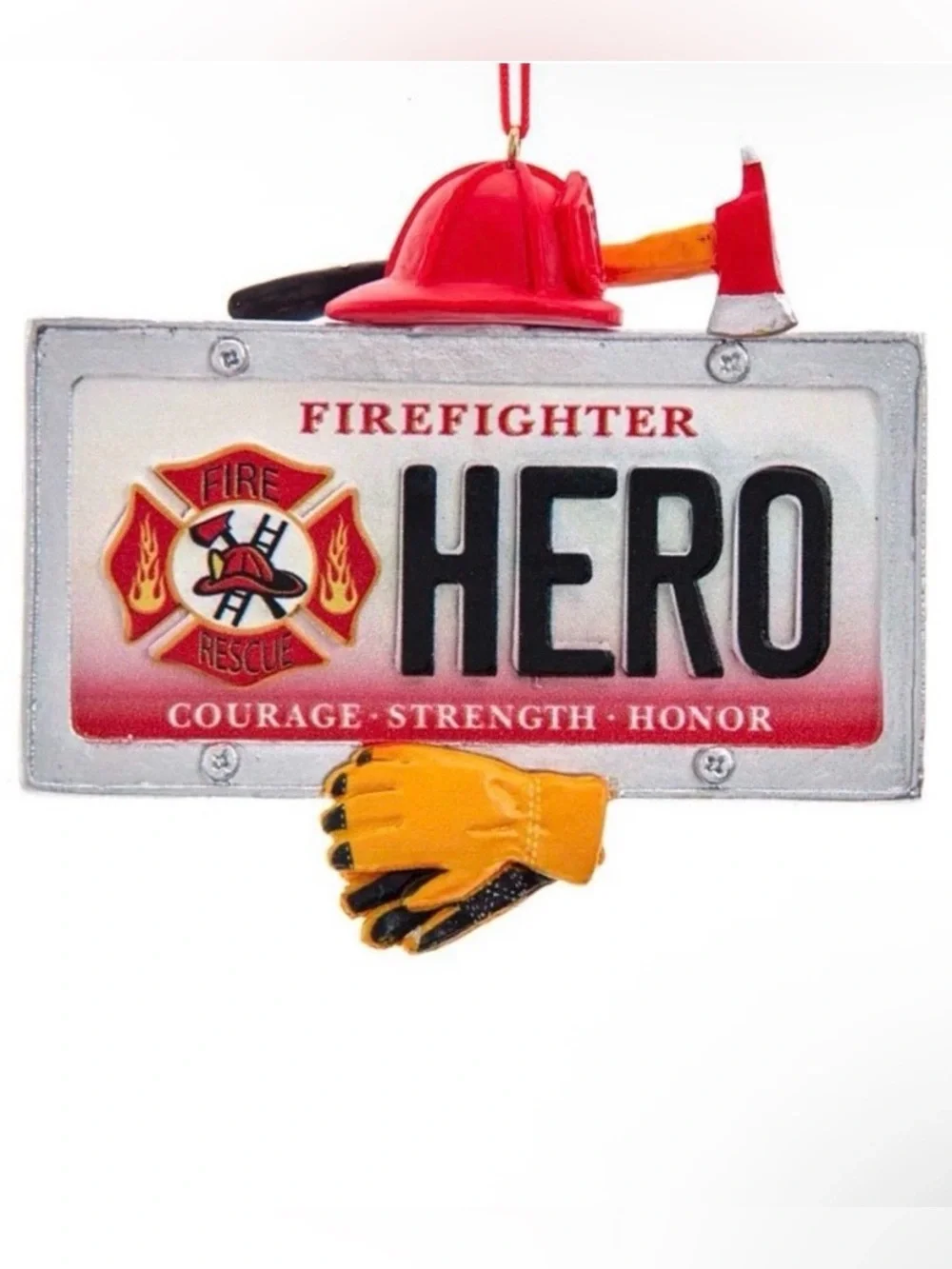 Kurt Adler honor firefighter